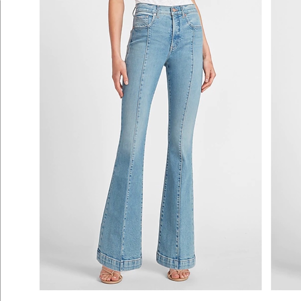 High Rise Flare Express Jeans